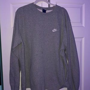 Grey Nike Crewneck